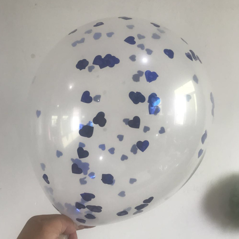 网红波波球  求婚表白地推发光的 透明波波气球 球中球气球纰发详情14