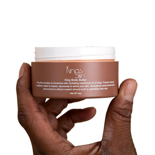 Crowned Skin Body Butter For Men – Organische Körperbutter Mit Warmem Duft, 120g, Mit Shea & Mango Butter