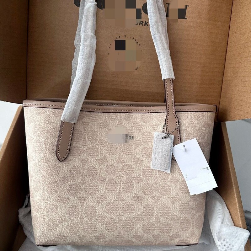 Koujia 2025 High Version Mini New City23 Tote Bag Mommy Shopping Bag Single Shoulder Armpit Handbag for Women