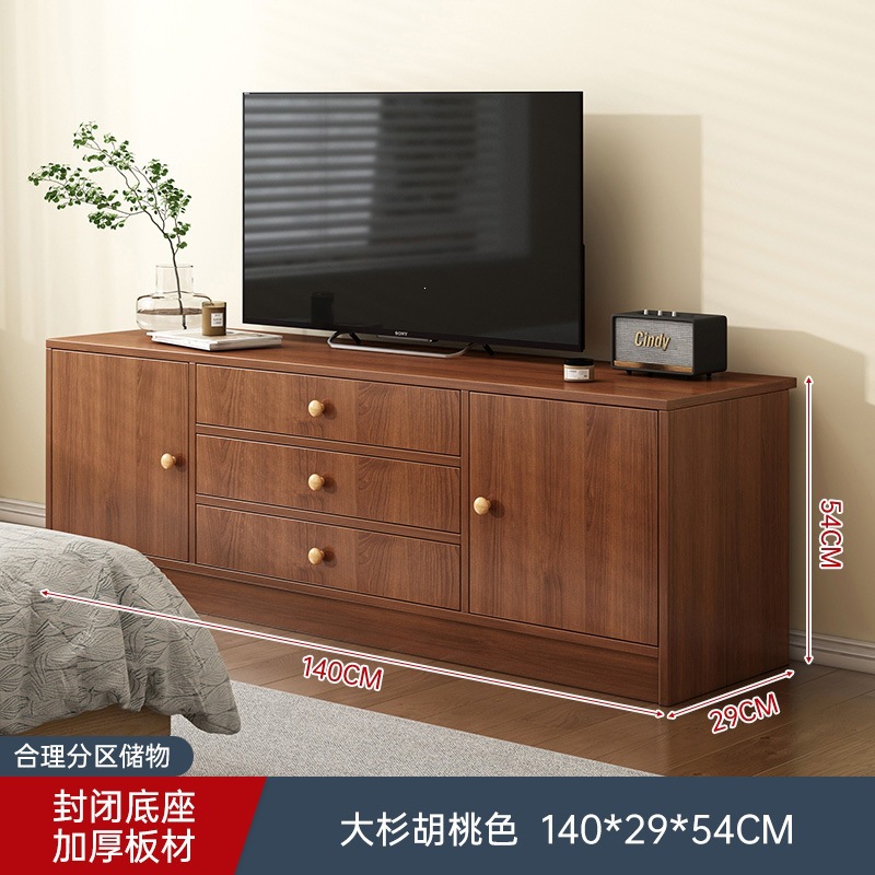 Gabinete de televisión directo de fábrica de alta calidad, armario de almacenamiento moderno simple, sala de estar doméstica, dormitorio pequeño, nuevo tipo image 15
