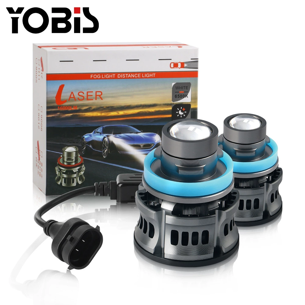 YOBIS новая L5 Лазерная линза противотуманная фара светодиодная Автомобильная фара H11 9005 9006 Модифицированная прожекторная лампа