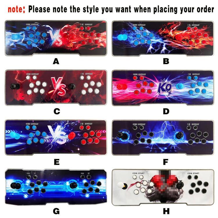 İki Joystickli Arcade Oyun Konsolu Pandora