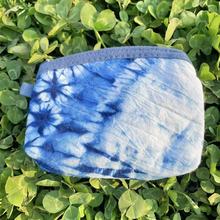 扎染零钱包手工植物染收纳包大理白族扎染纯棉小包布包