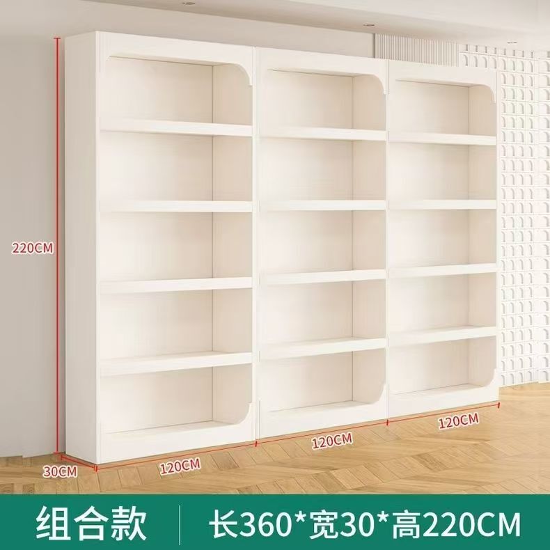 展示柜产品化妆品货架样品美容院置物架美甲多层玻璃门陈列柜子|undefined