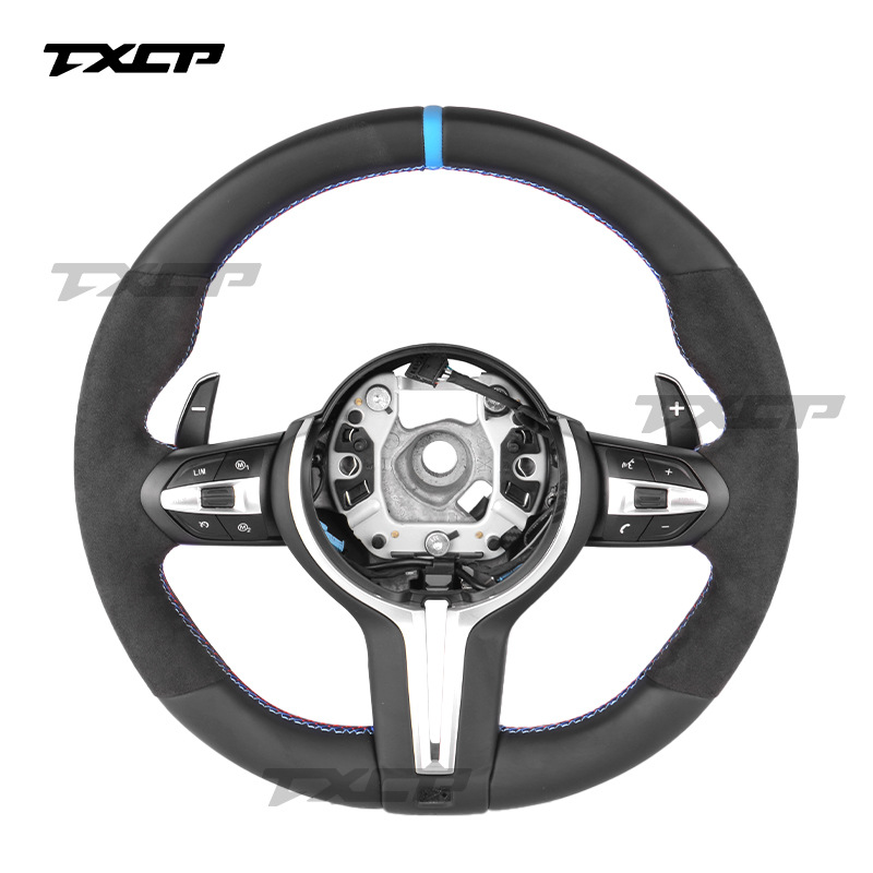 Suitable for BMW 1~7 Series X3X5X7 M2M3M4M5M6F10F30 modified MP full leather steering wheel