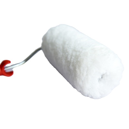 Factory direct sales 6-inch long wool cotton thread small roller brush exterior wall interior wall roller wall paint paint roller brush