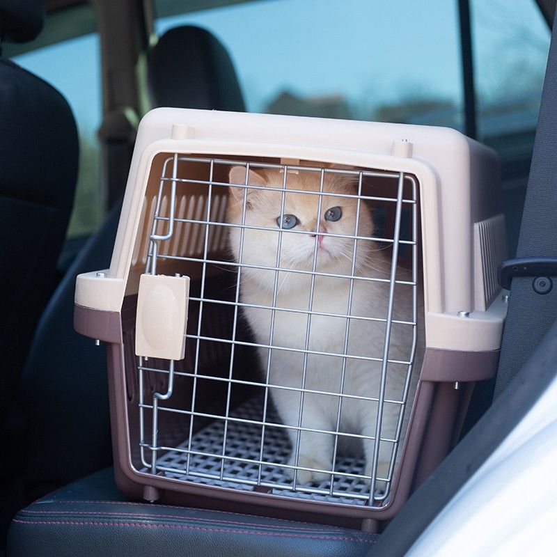 宠物航空箱猫咪托运箱狗狗外出便携车载猫笼狗笼子小中大型犬专用