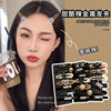 Hairgrip, bangs, advanced black hairpins, 2 carat, 2023 collection, high-end