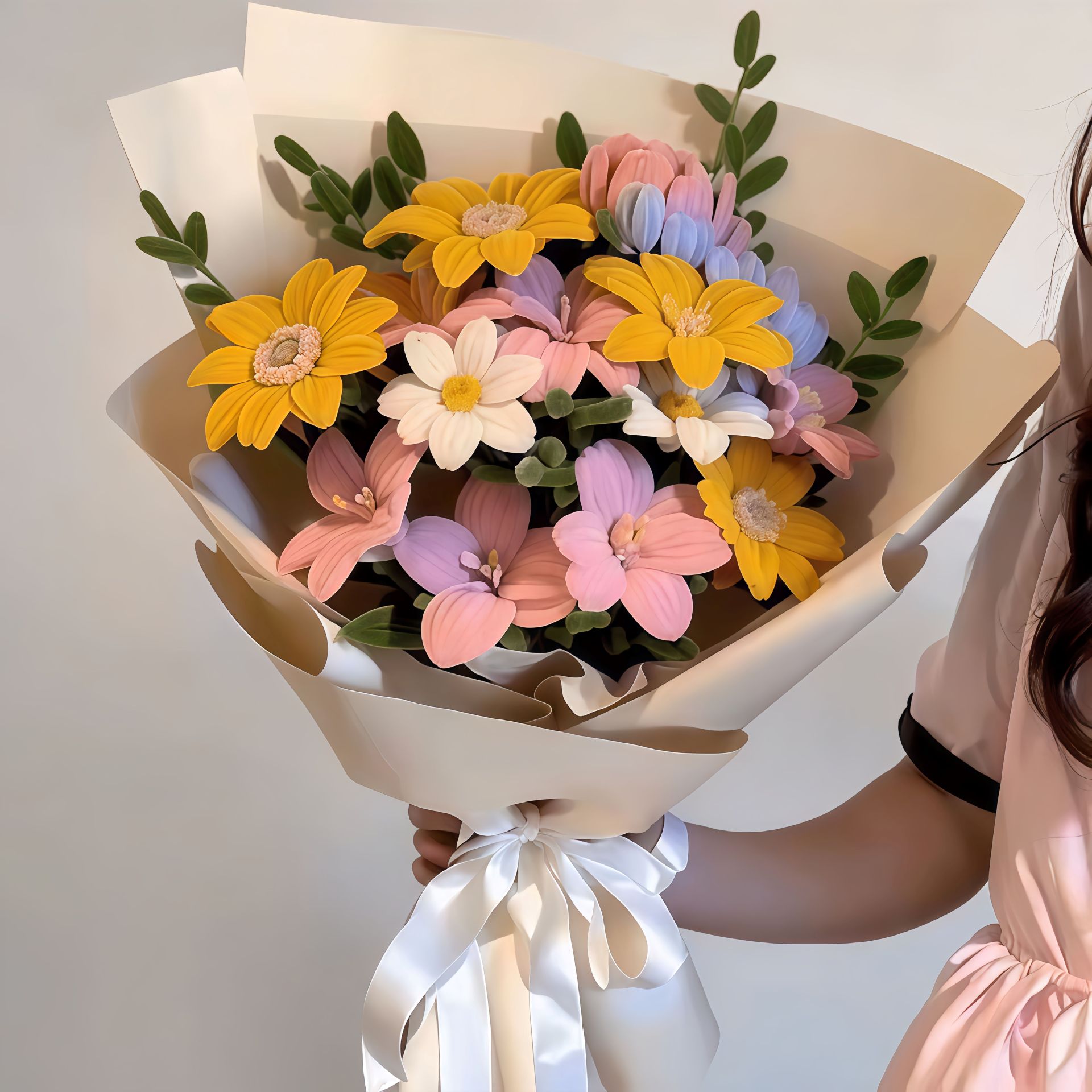 해바라기 백합 믹스 재료 목록