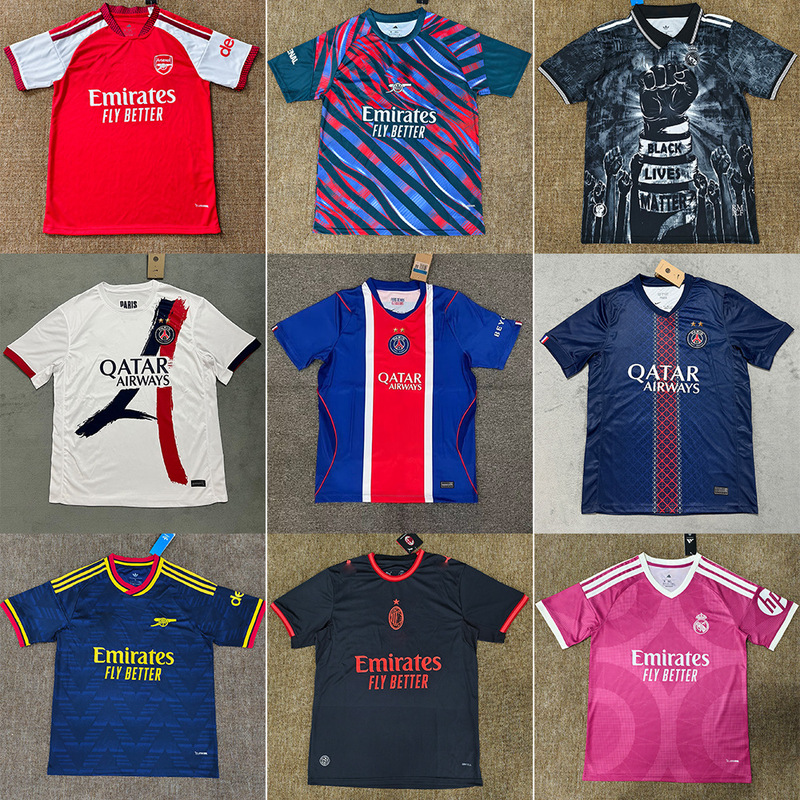 2627 Fan Version Club Football Uniforms New Paris Arsenal Chelsea Barcelona Real Madrid Inter Milan Manchester United Jerseys 2627 Fan Version Club Football Uniforms New Paris Arsenal Chelsea Barcelona Real Madrid Inter Milan Manchester United Jerseys