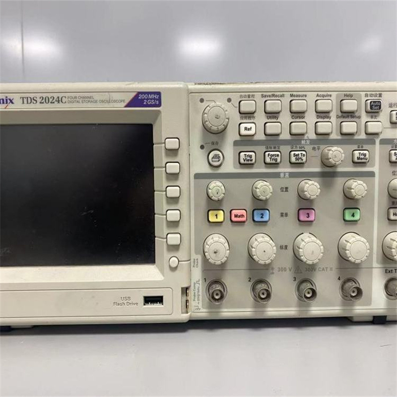 维修、二手检修Tektronix TDS2024C 存储示波器-上海苏州提供现货