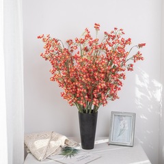 跨境玫瑰花牆小碎花仿真花廠家家居裝飾婚慶假花手捧花INSYC1009