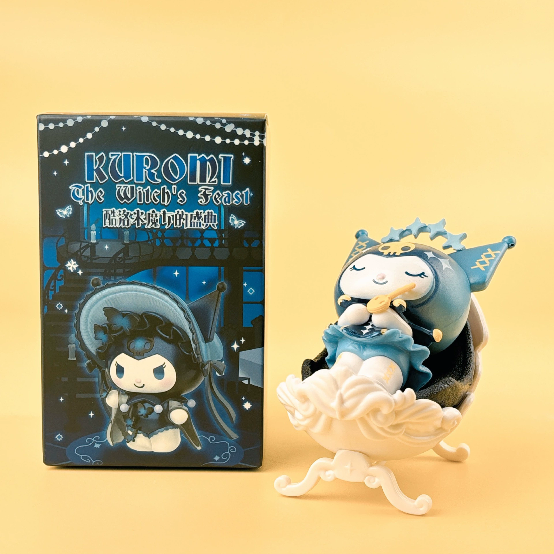 Новый клиент бесплатная доставка Kuromi Witch's Ceremony, слепые слепые слепые слепые серия Sanrio Tide Playing Division Garlet игрушки