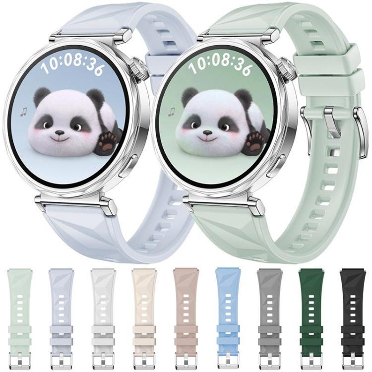 xDfind correa de silicona con patrón de cristal de hielo para Huawei Watch GT5 41mm