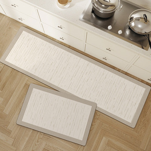 Modern Simple Kitchen Floor Mat Household Absorbent Quick-drying Diatom Mud Floor Mat Entry Long Anti-slip Mat