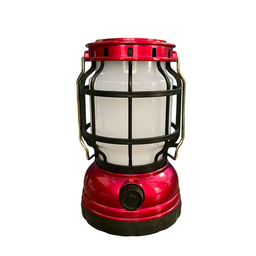 Outdoor Solar Camping Light with USB Charging Flame Lamp, Constant Bright White Light Retro Lantern, Camping Atmosphere Tent Light