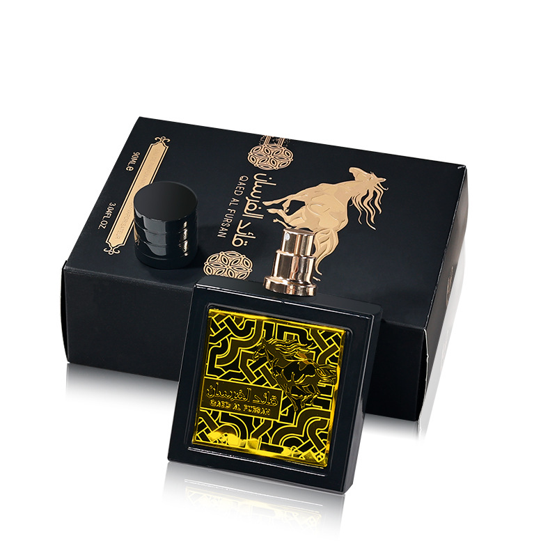 Perfume Masculino Popular Transfronterizo, Fragancia Ligera Fresca y Duradera, Fragancia Árabe de Oriente Medio, Knight Leader al por Mayor