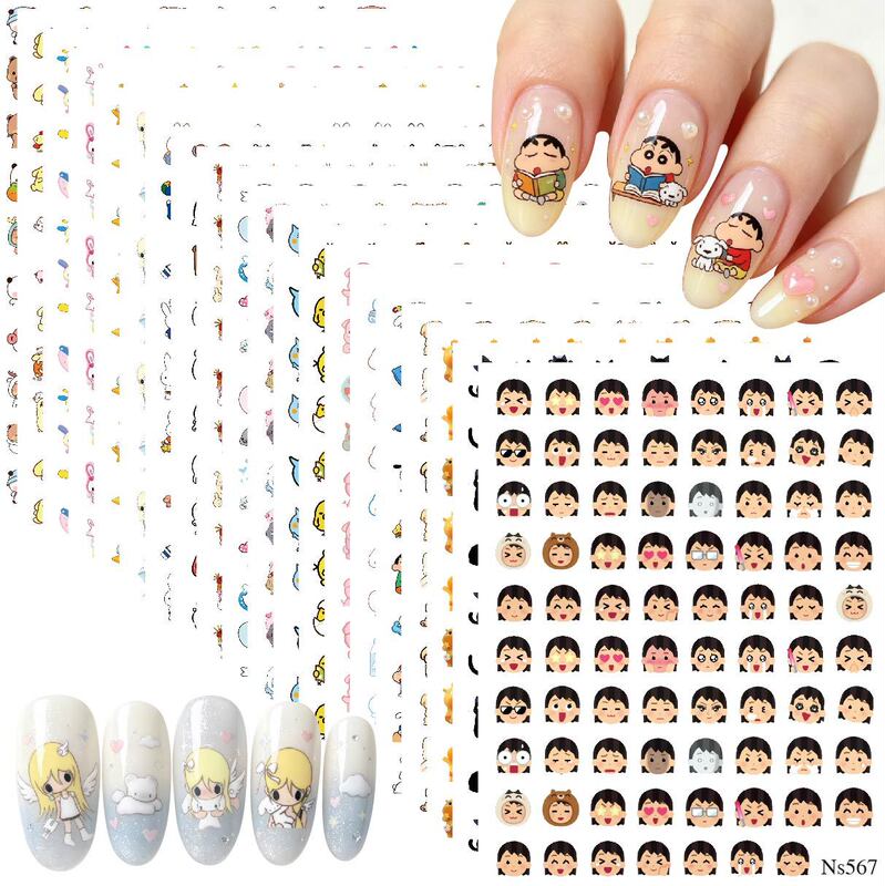 New Rilakkuma nail stickers, cross-border e-commerce KT Cat Toy Story Japanese character nail stickers NS New Rilakkuma nail stickers, cross-border e-commerce KT Cat Toy Story Japanese character nail stickers NS