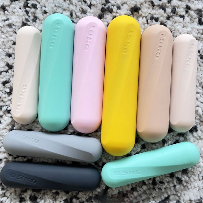 Nuevas mancuernas para hacer ejercicio en casa, adecuadas para mujeres y niños, ejercicios aeróbicos, yoga, mancuernas recubiertas de hierro sólido para fortalecer los brazos.