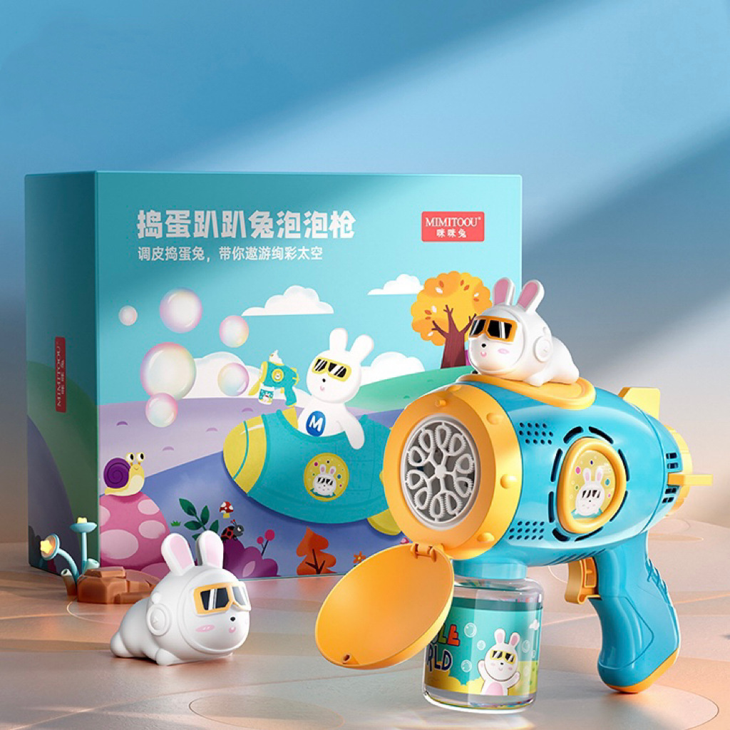 Juegos infantiles automáticos con burbujas Gaterin burbujas pistolas colocan juguetes al por mayor