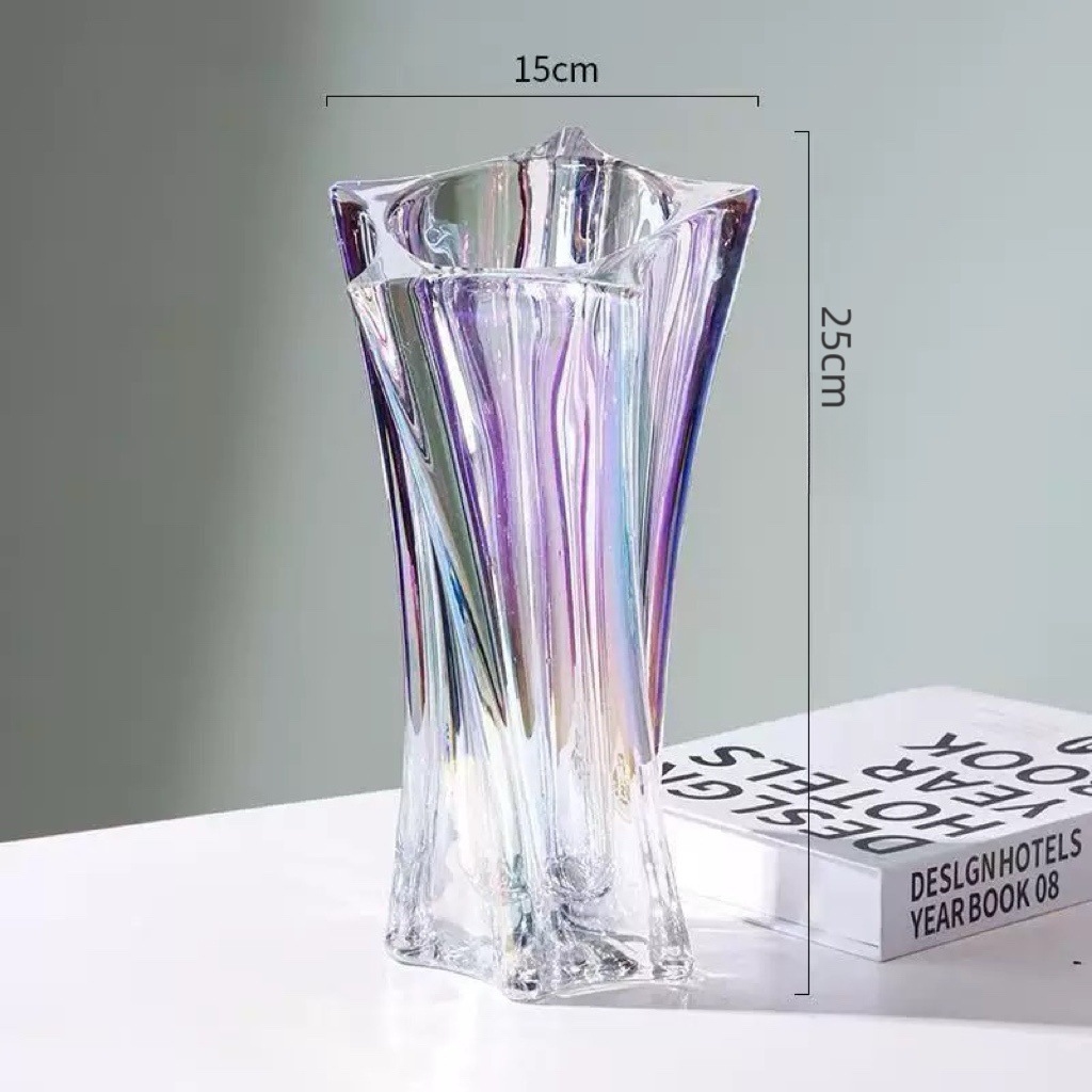 Estrella de seis puntas irregular-colorida