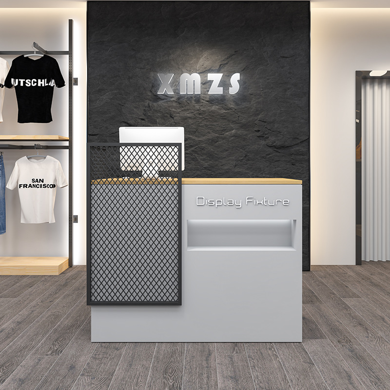 Bar Cajero Minimalista Tienda de conveniencia Moderna Salón de belleza Barbería Tienda de ropa Mini mostrador Recepción