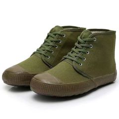 One piece drop shipping shoes for men, farm shoes, yellow rubber shoes, construction site labor protection shoes, canvas durable yellow sneakers