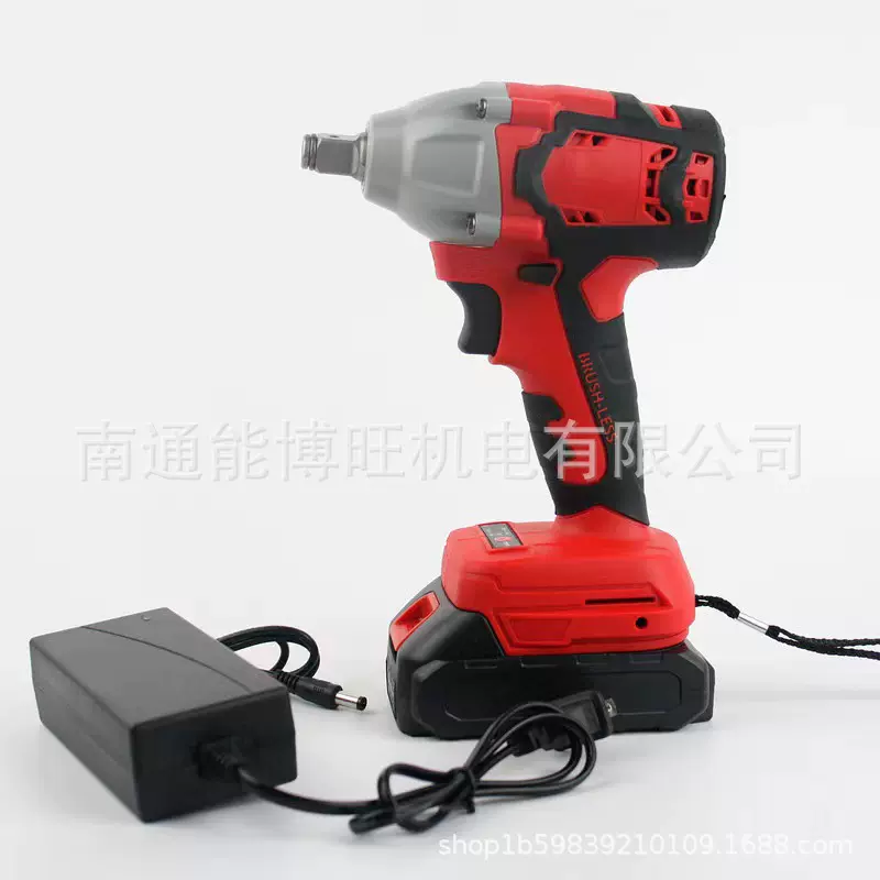 批发外贸无刷大功率锂电工具冲击电动扳手架子工木工汽修风炮工具