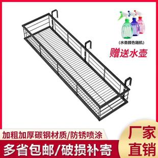 Balcony Flower Rack Hanging Iron Guardrail Flower Pot Hanger Succulent Railing Flower Rack Indoor Window Sill Storage Sensheng