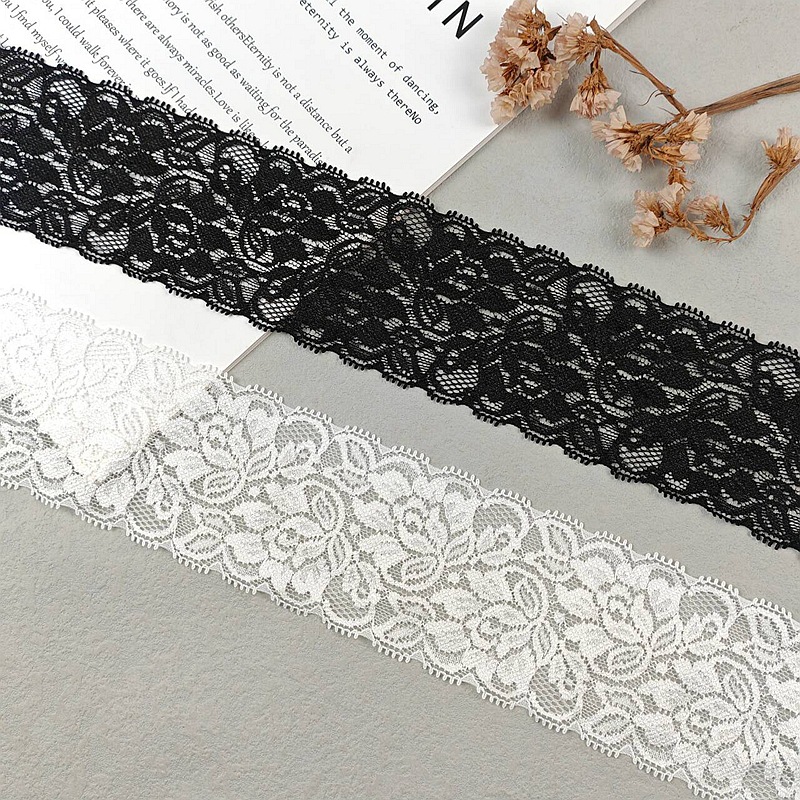 encaje elástico de amoniaco de encaje 6.5CM pequeña ropa interior de encaje de chicas calcetines de barco accesorios de ropa lotes de stock