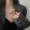 Trend small design advanced necklace, universal accessory, does not fade, high-quality style, light luxury style