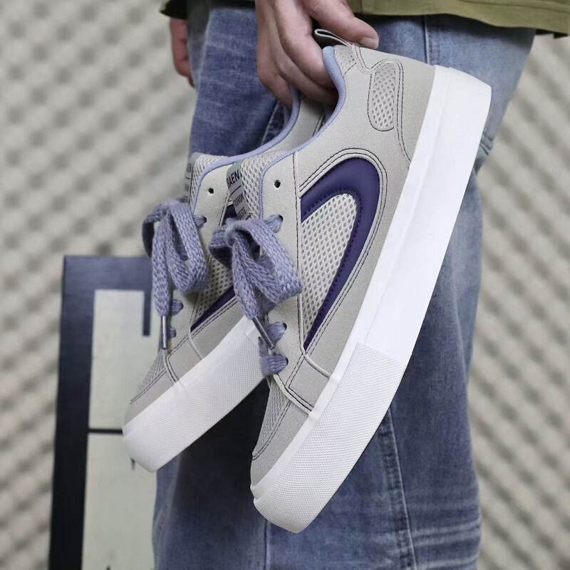 Men's Trendy Low-Top Sneakers Korean Style Versatile 2026 Summer Breathable Casual Sneakers for Men Men's Trendy Low-Top Sneakers Korean Style Versatile 2026 Summer Breathable Casual Sneakers for Men