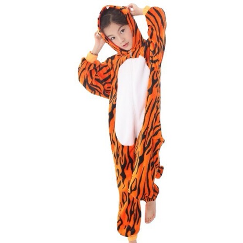 Children's Tigger Baby Infant Cartoon Animal Onesie Winter Fleece Crawling Suit Homecoming Outfit