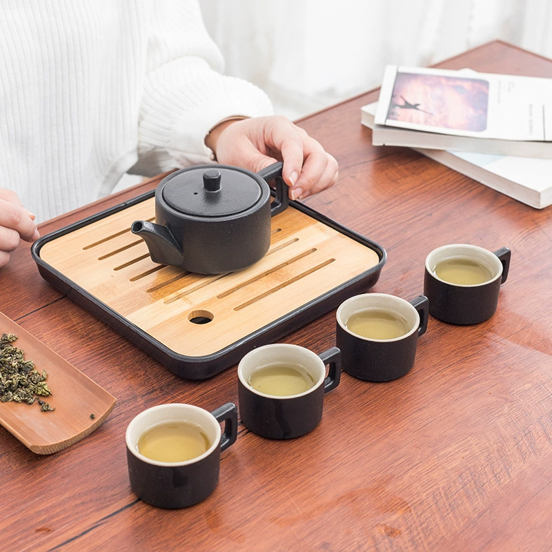 Handheld tea cup for traveling, gift box, creative tea set, teapot