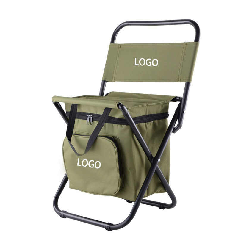 Cross-Border Portable Insulated Fishing Stool Ice Bag Refrigerated Storage Multi-Functional Three-In-One Outdoor Folding Stool Chair