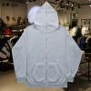 Light gray (full zipper)