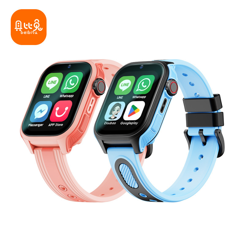 As96 Smart Phone Positioning 4g Kidsren's Watch Line Overseas Version Can Insert a Card Singapore Multi-Function New Zealand