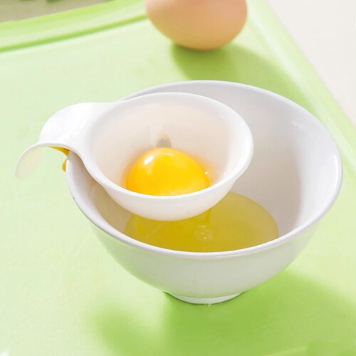 Egg yolk and egg white separator, egg separator, silicone egg and egg white jam filter, baking kitchen supplies wholesale