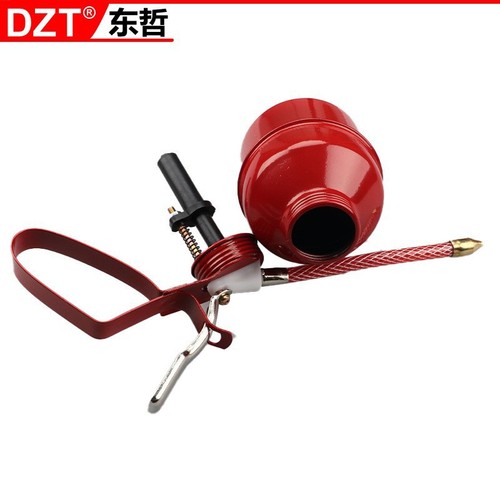 Manual oil bottle/American 300CC 500cc hose iron oil bottle lubricant/manual pressure oil gun