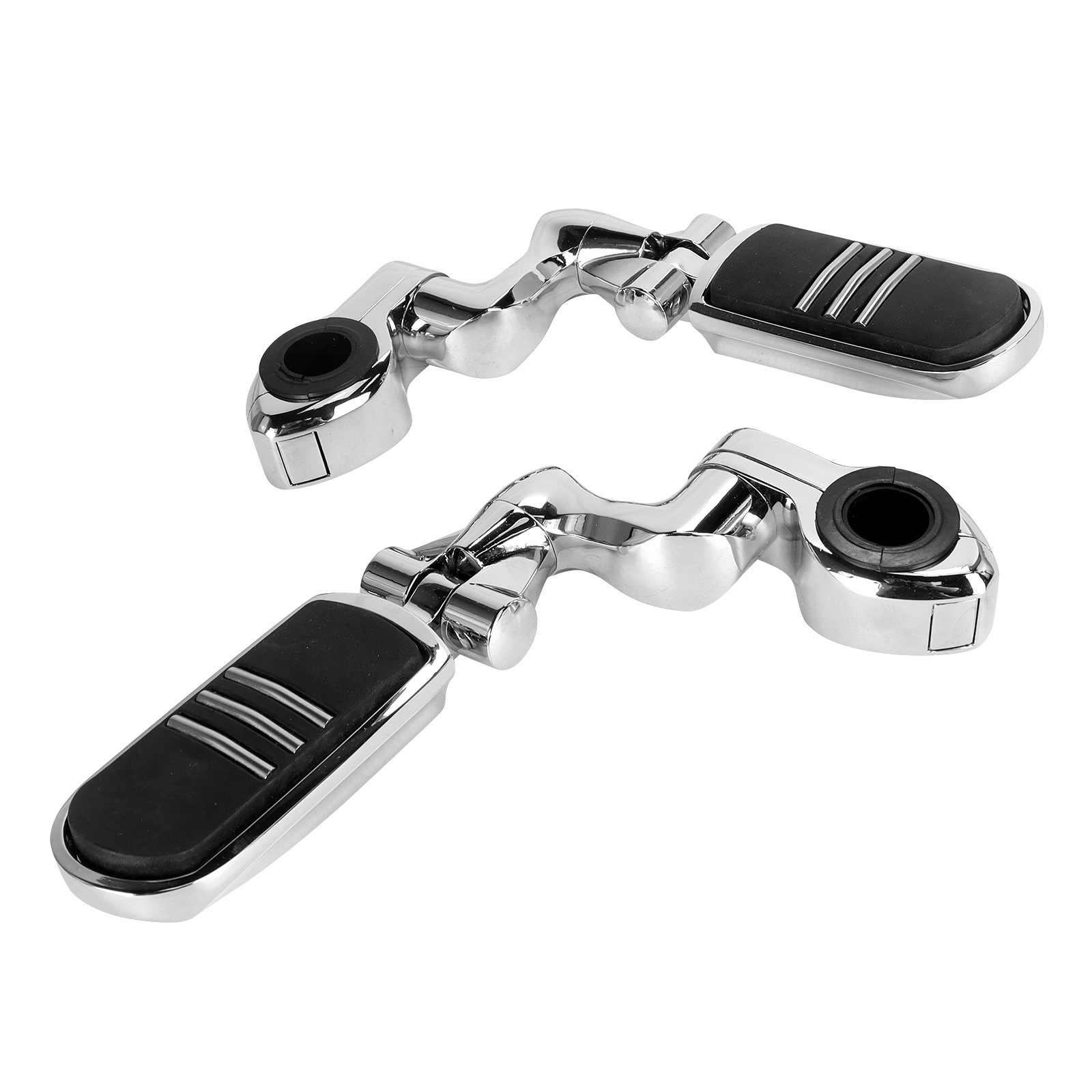 Suitable for Harley Road King Street Glide Modified Aluminum Alloy Footrests Motorcycle Modification Parts