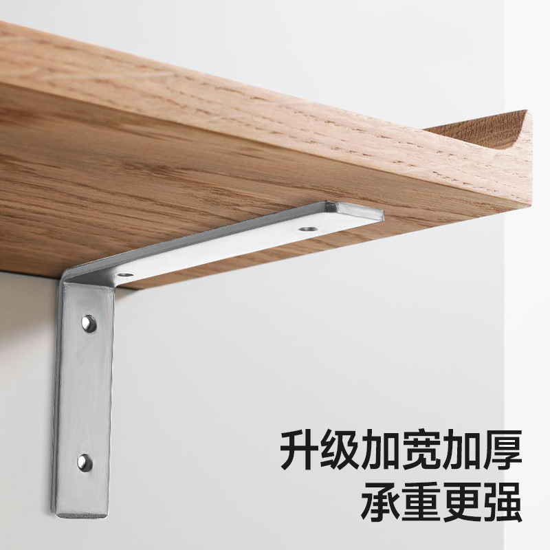 Punto de fábrica de pelo lacio de acero inoxidable código de ángulo recto de 90 ° puerta de gabinete conector de armario código de ángulo sin manija