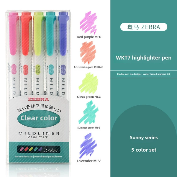 Sunny 5-color set-HC