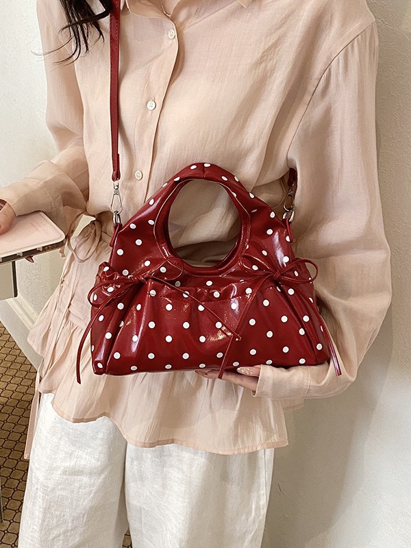 Bolso de mano de punto de onda de alta calidad para mujeres 2026 nuevo bolso casual diario, bolso de hombro de moda, bolso de tramo inclinado
