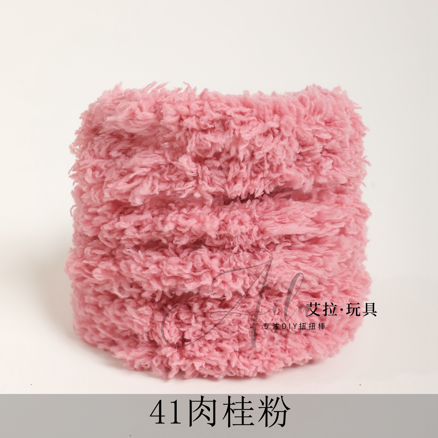 15mm cifrado Twist stick 1 m largo Super grueso Super denso tira de lana de raíz de lana hecha a mano DIY cachorro material paquete