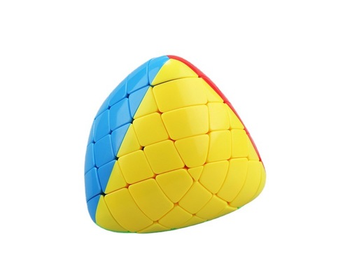 Holy hand fifth-order magic rice dumpling color assembly deformation fifth-order rice dumpling tetrahedron children's educational smooth children's toy batch