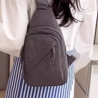 女士斜挎包背包胸包防水简约休闲轻便新款运动单肩耐用旅行外出