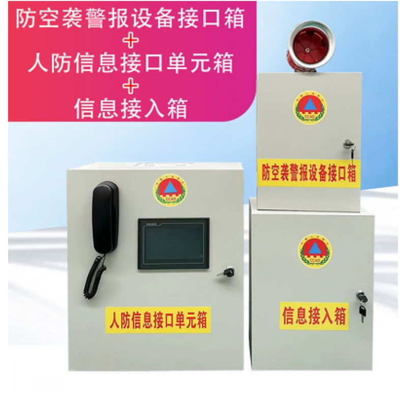 Блок доступа к информации, интерфейсный блок оборудования системы воздушной обороны, блок управления гражданской обороной, блок информационного интерфейса гражданской обороны.