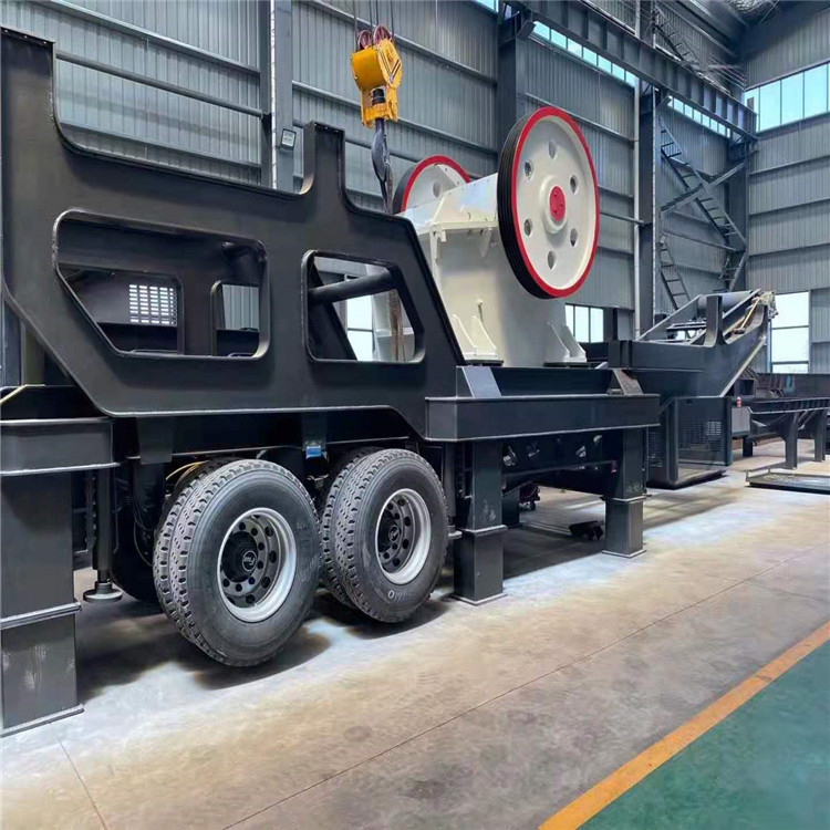 供应移动式建筑垃圾处理设备 建筑工地垃圾处理破碎站 移动破碎机