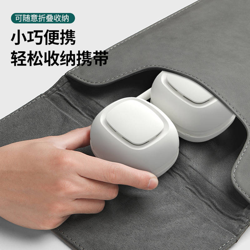 新款掛脖風扇 usb家用靜音可充電便攜式可收納掛脖子風扇禮品批發
