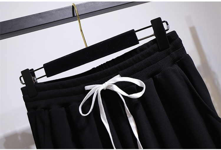Dames pantalonsets met sportlegging en vest met letters_voghion.com